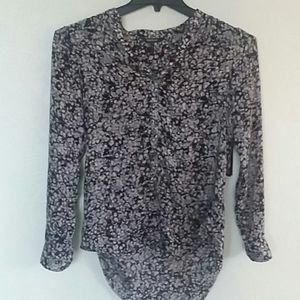 black & white tunic XS